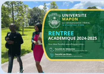 INSCRIPTION 2024-2025 A L’UNIVERSITE MAPON